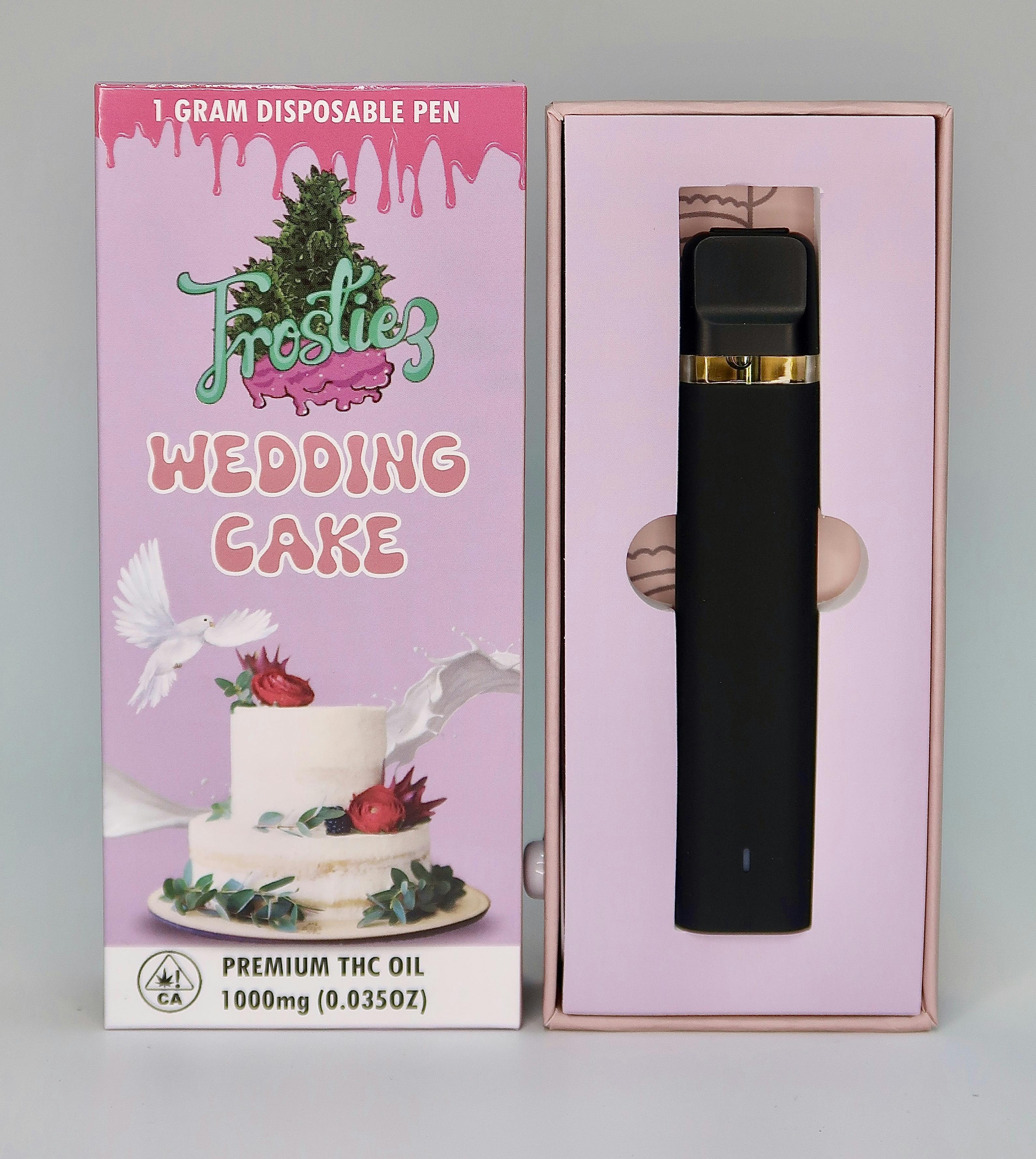 CRDP×DGNリキッド 1ml Wedding Cake Wedding Cake - 1g - AIO - Frostiez
