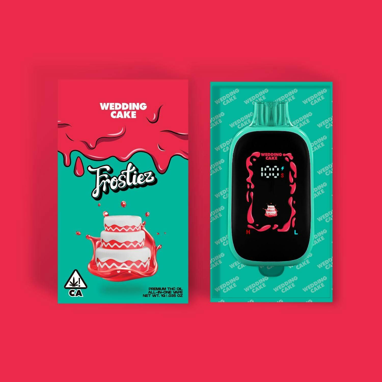 Wedding Cake FrostBar - 1G AIO - Frostiez