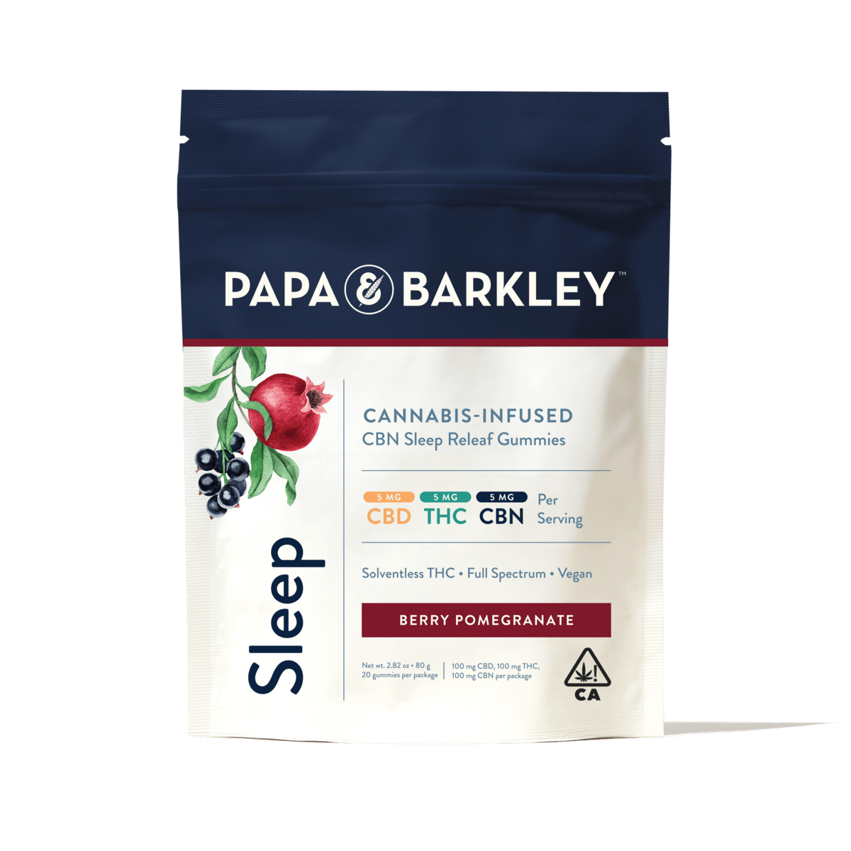 Berry Pomegranate Sleep Releaf Gummies