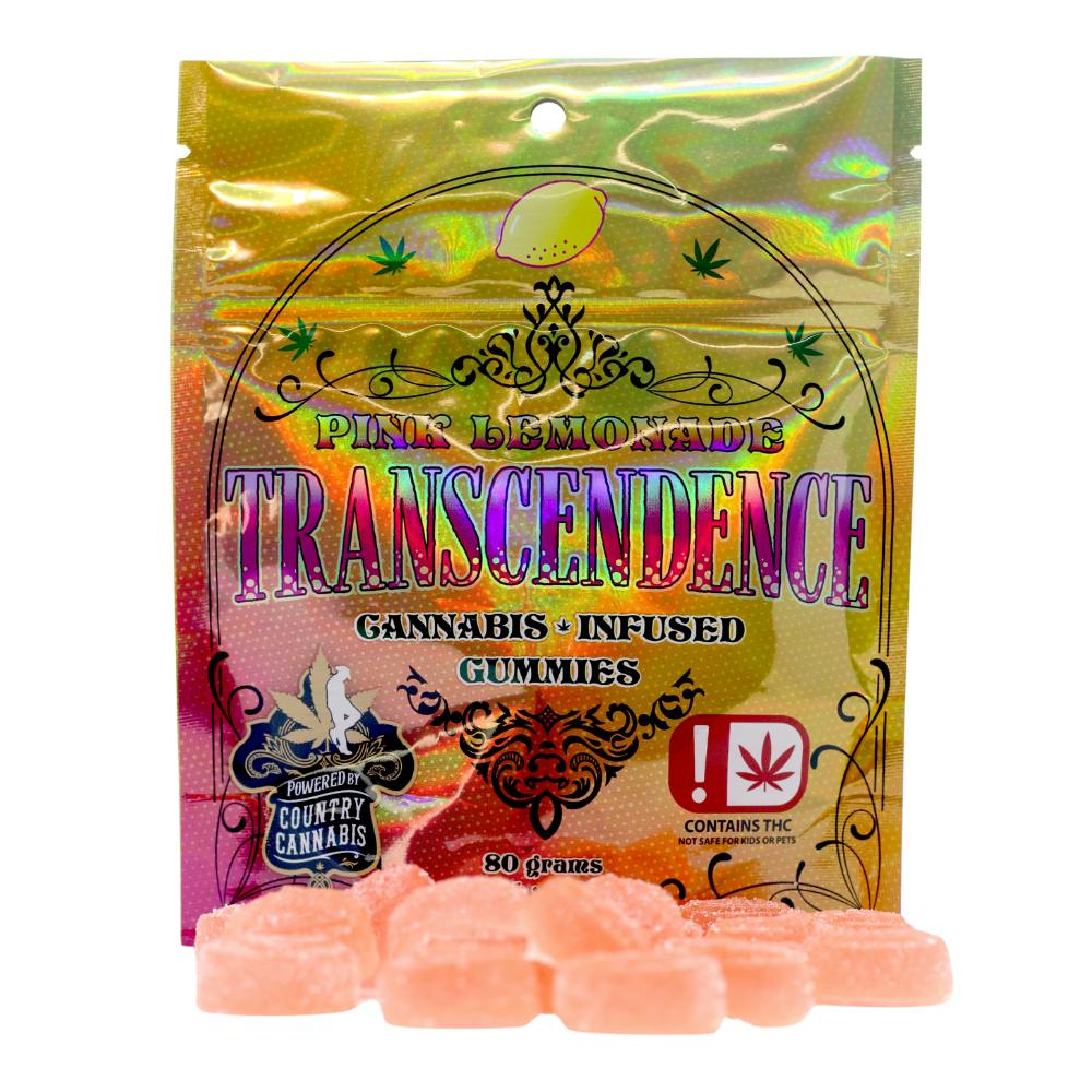 Pink Lemonade | Transcendence Cannabis Infused Gummies | 1000MG THC