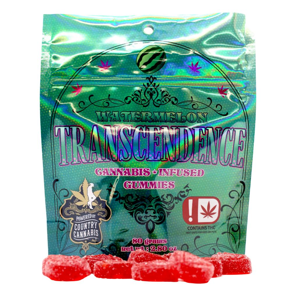 Watermelon | Transcendence Cannabis Infused Gummies | 1000MG