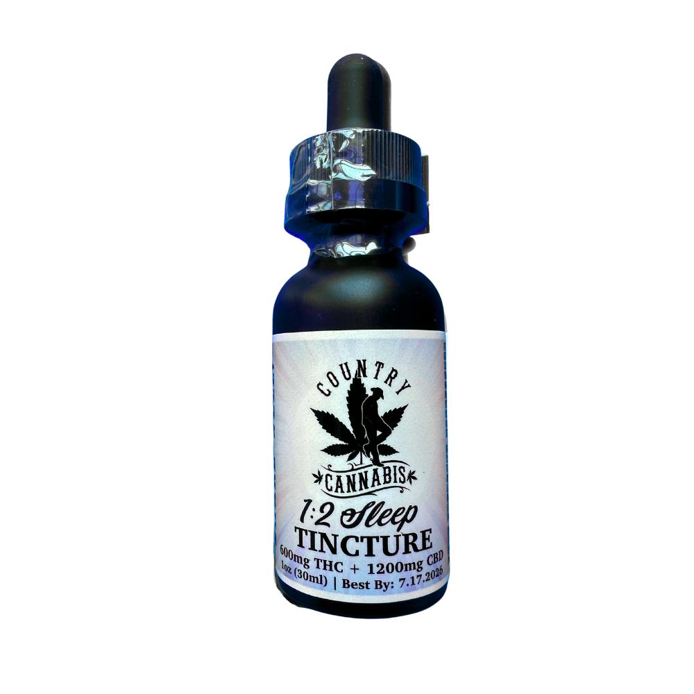Sleep Tincture | 30ML | (600MG THC + 600MG CBD) | 1:1 | Sugar-Free