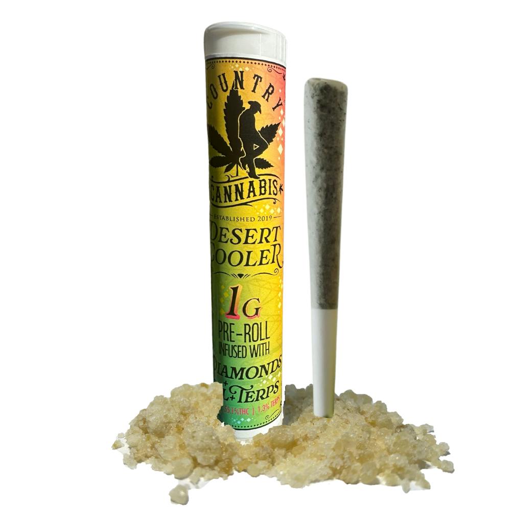 Desert Cooler | Diamond Infused Pre-Roll | 1G