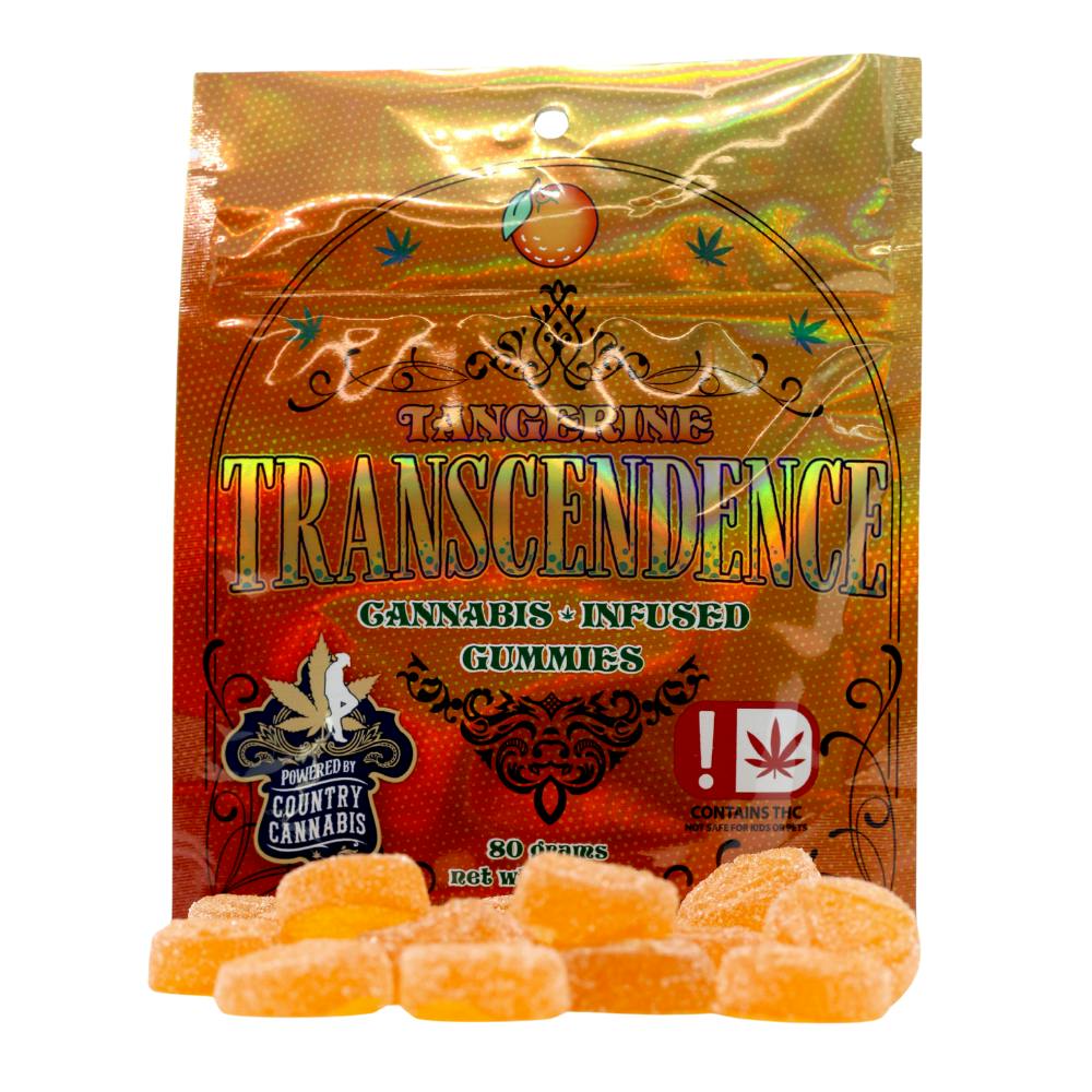 Tangerine | Transcendence Cannabis Infused Gummies | 1000MG