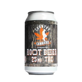 Root Beer | Country Cannabis Soda | 25MG THC