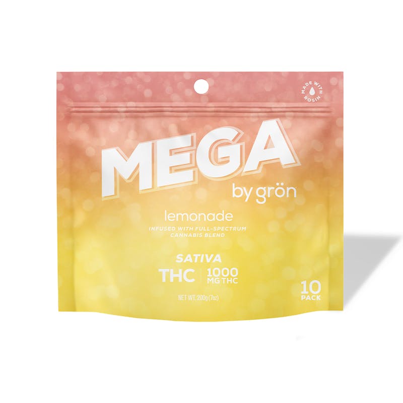 Grön Edibles: Lemonade Mega Pearl