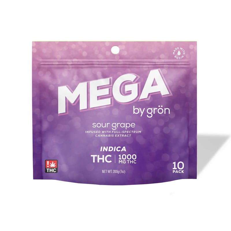 Thc Sour Grape Mega