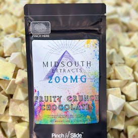 Chocolate Pieces - Fruit Crunch - 200mg
