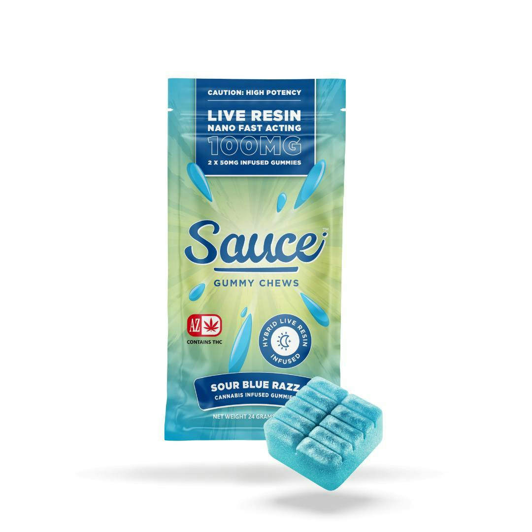 Sauce: Sour Blue Razz