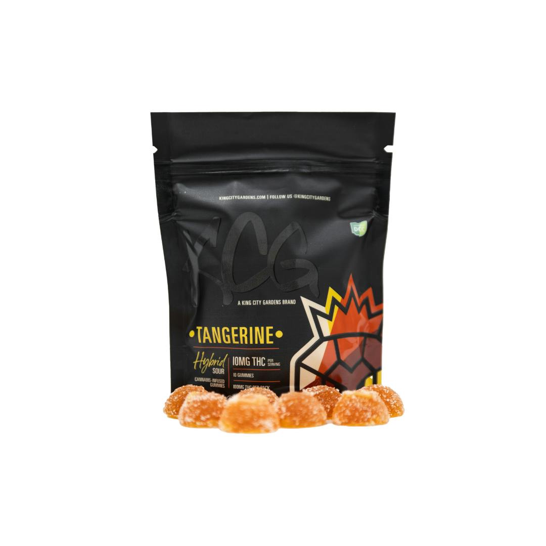 10pk Liquid Diamonds Gummies – Sour Tangerine