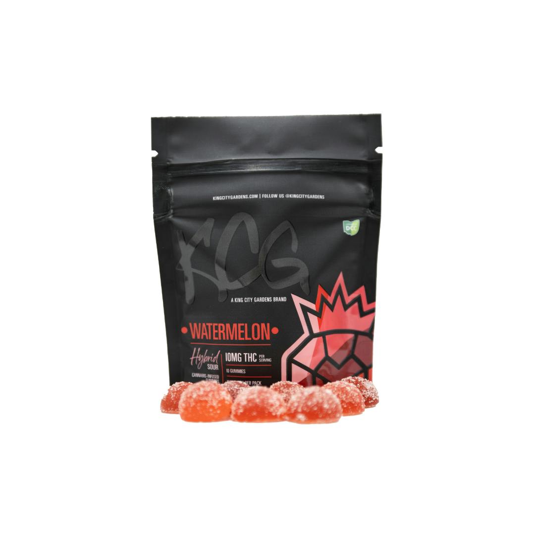 10pk Liquid Diamonds Gummies – Sour Watermelon
