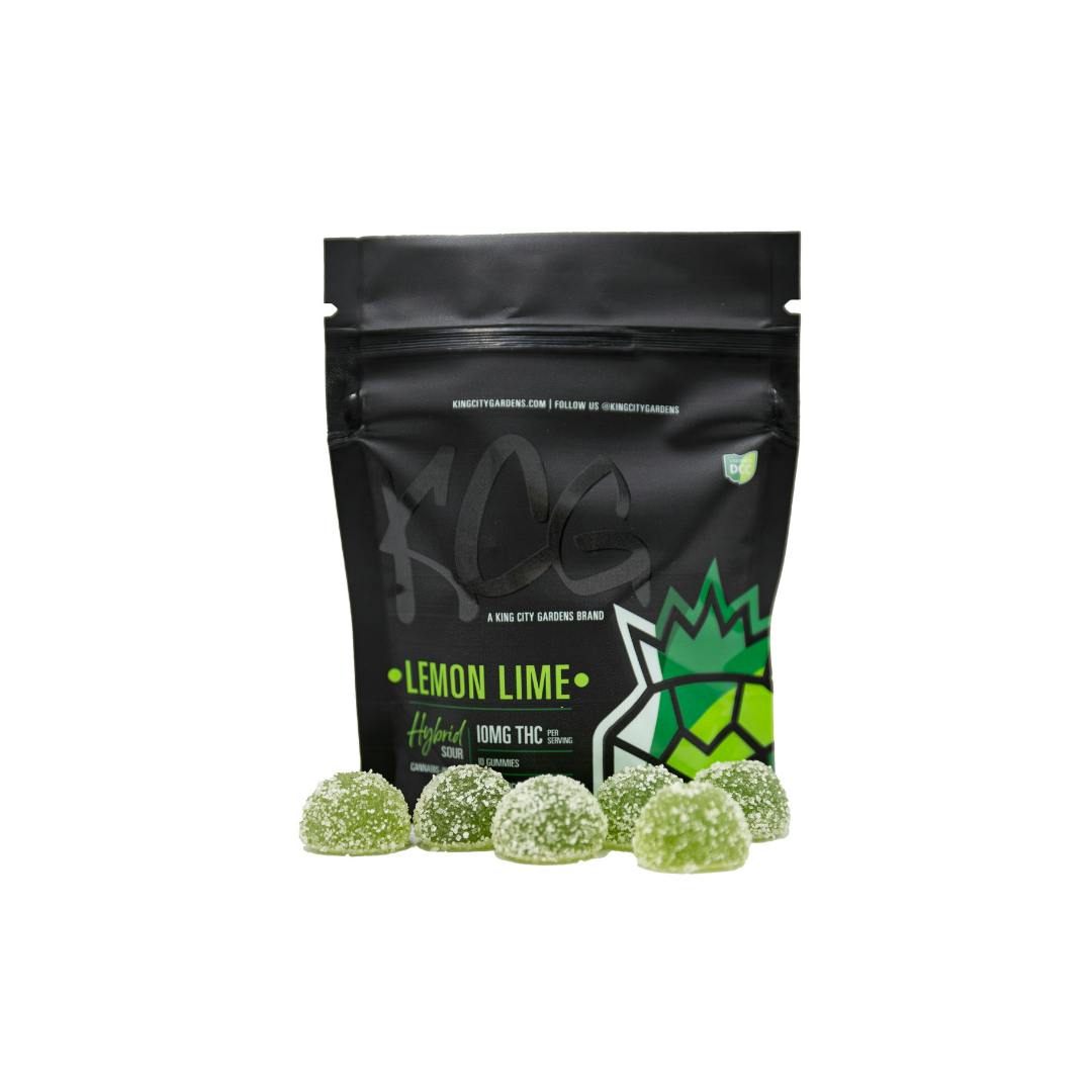 10pk Liquid Diamonds Gummies – Sour Lemon Lime