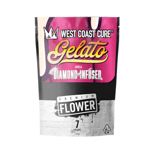 West Coast Cure - WCC Diamond Infused Flower 7g - Gelato 43%
