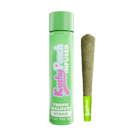 1G Kushy Punch Infused Liquid Diamond Preroll - Tropic Jealousy