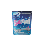 150mg 2:1 THC:CBN Pom Berry Sugar Free Nighttime Gummies (10mg THC, 5mg CBN - 10 pack) - Kushy Punch
