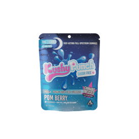 Kushy Punch Nightime - Pom Berry (100MG THC + 50MG CBN) SUGAR FREE