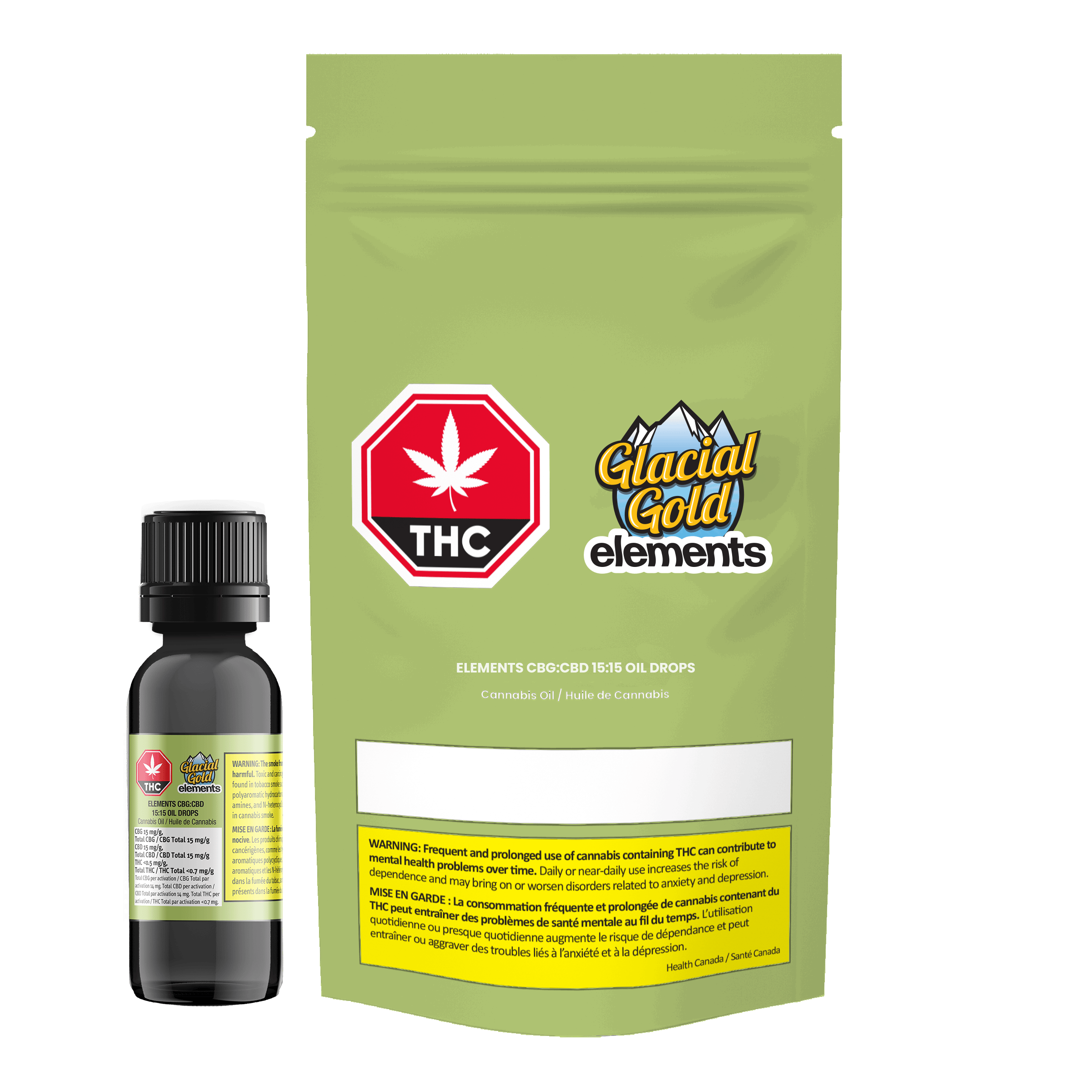 Elements CBG:CBD 15:15 Oil | 35ml (500 mg CBG & 500mg CBD)