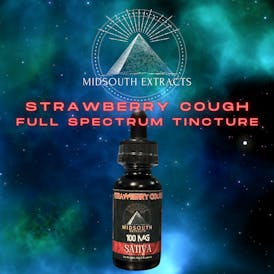 100mg Tincture - Strawberry Cough