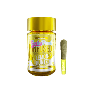 Kushy Punch - Kushy Punch 2.5G Infused Pre-roll Lemon Runtz