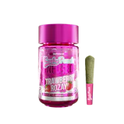 Kushy Punch 2.5G Infused Pre-roll Strawberry Rozay