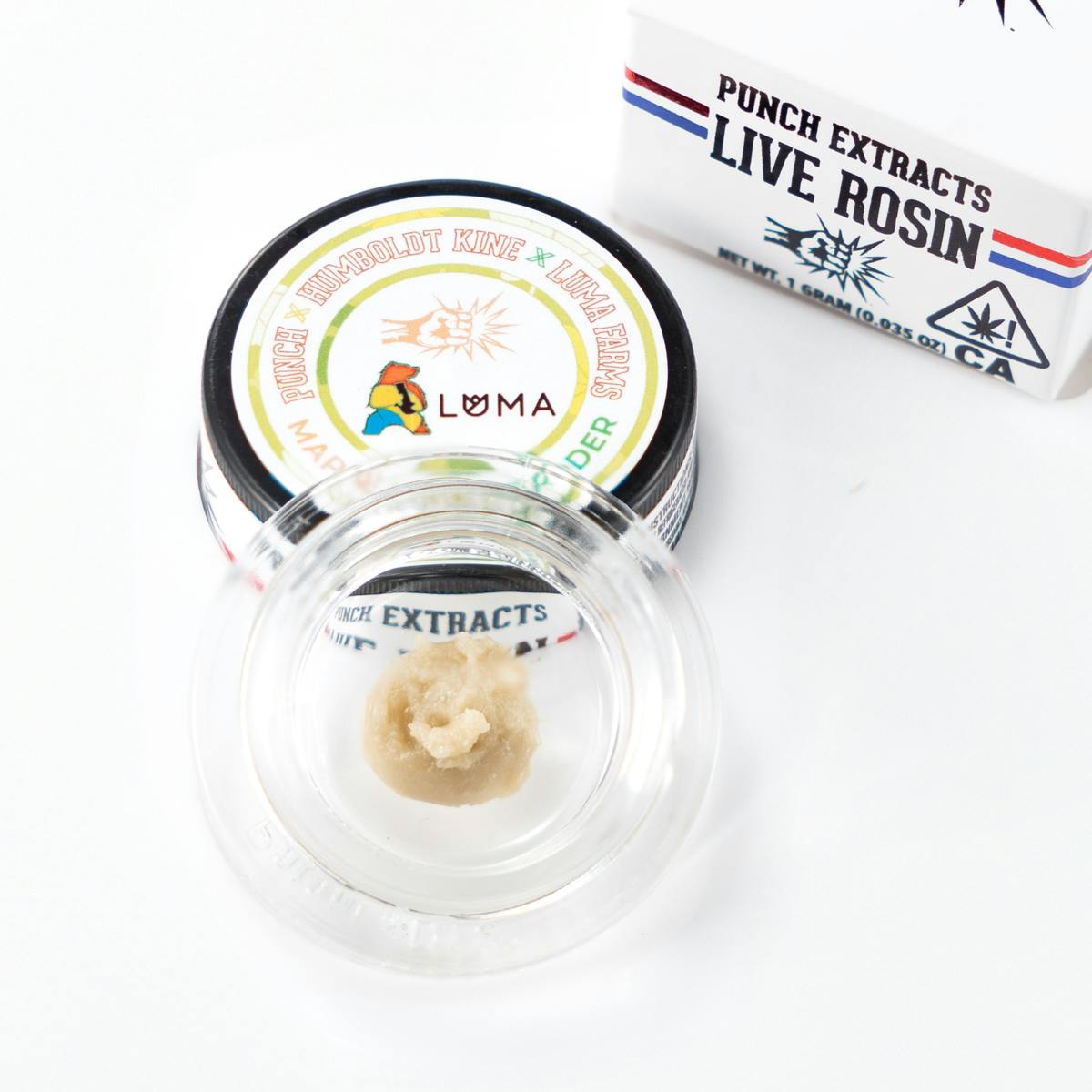 Maple Limez Tier 3 Live Rosin Cold Cure Badder (1g)