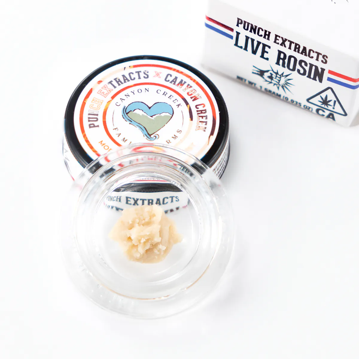 Punch Edibles & Extracts - Punch Extracts | Moroccan Cherry Twist Tier 4 Live Rosin Cold Cure Badder 1g Main Image