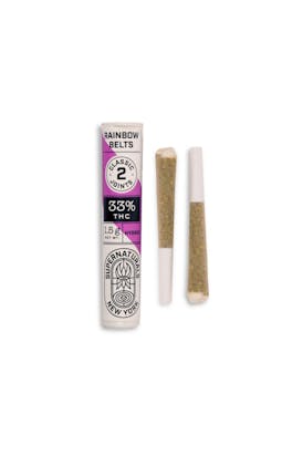 RAINBOW BELTS, Pre-Roll 2pk 1.5g