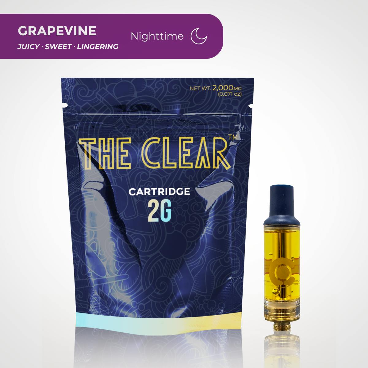 Elite Cartridge 2000mg | Grapevine by CLEAR Brands