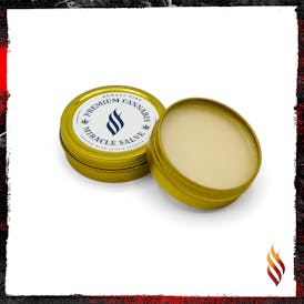 Denali Fire Miracle Salve - 2 Oz Tin. 100mg THC, 700mg CBD