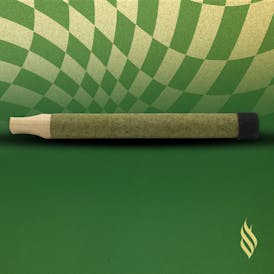 Lazy Mountain OG 122124 - 32.65% THC 2g Leprechronic Hemp Wrapped Blunt