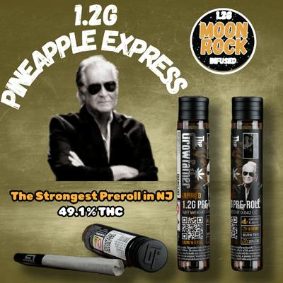 1.2G XL Moonrock Infused Pineapple Express Preroll at Carry-On Cannabis