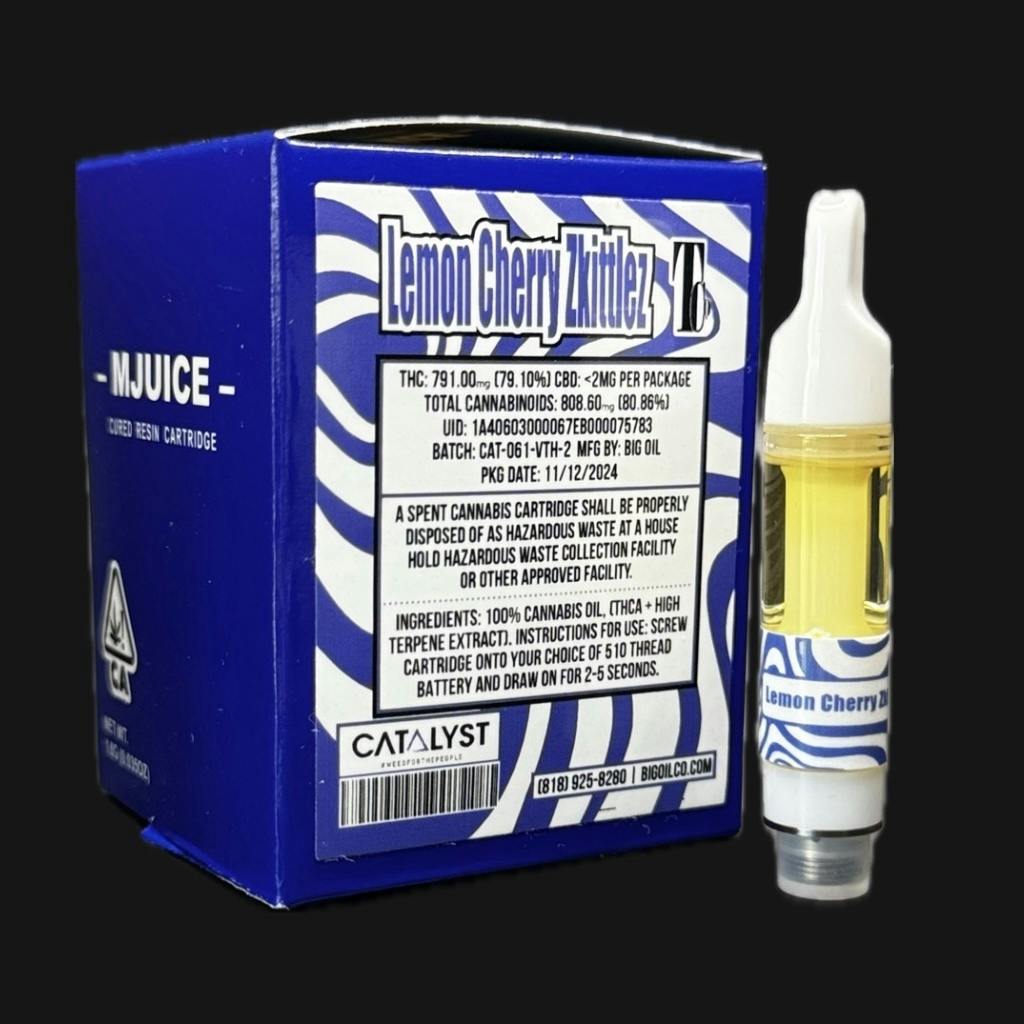 MJuice - Lemon Cherry Zkittlez Cured Resin 1G (Traditional Collab