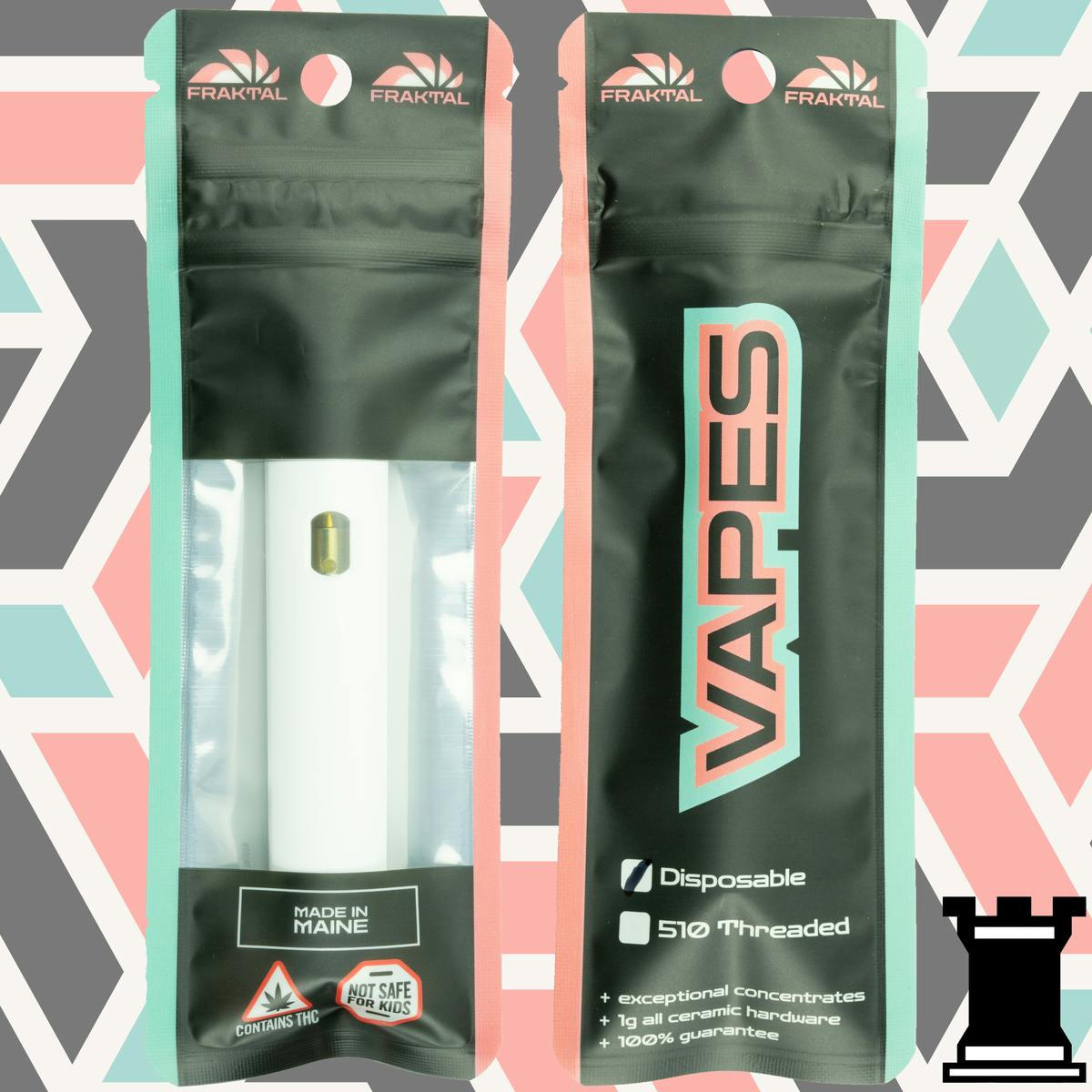 FRAKTAL - Sour Haze Cured Resin (1g) Cart Disposable