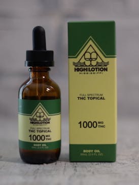 Noble Labs - High Lotion Body Oil - 1000mg THC