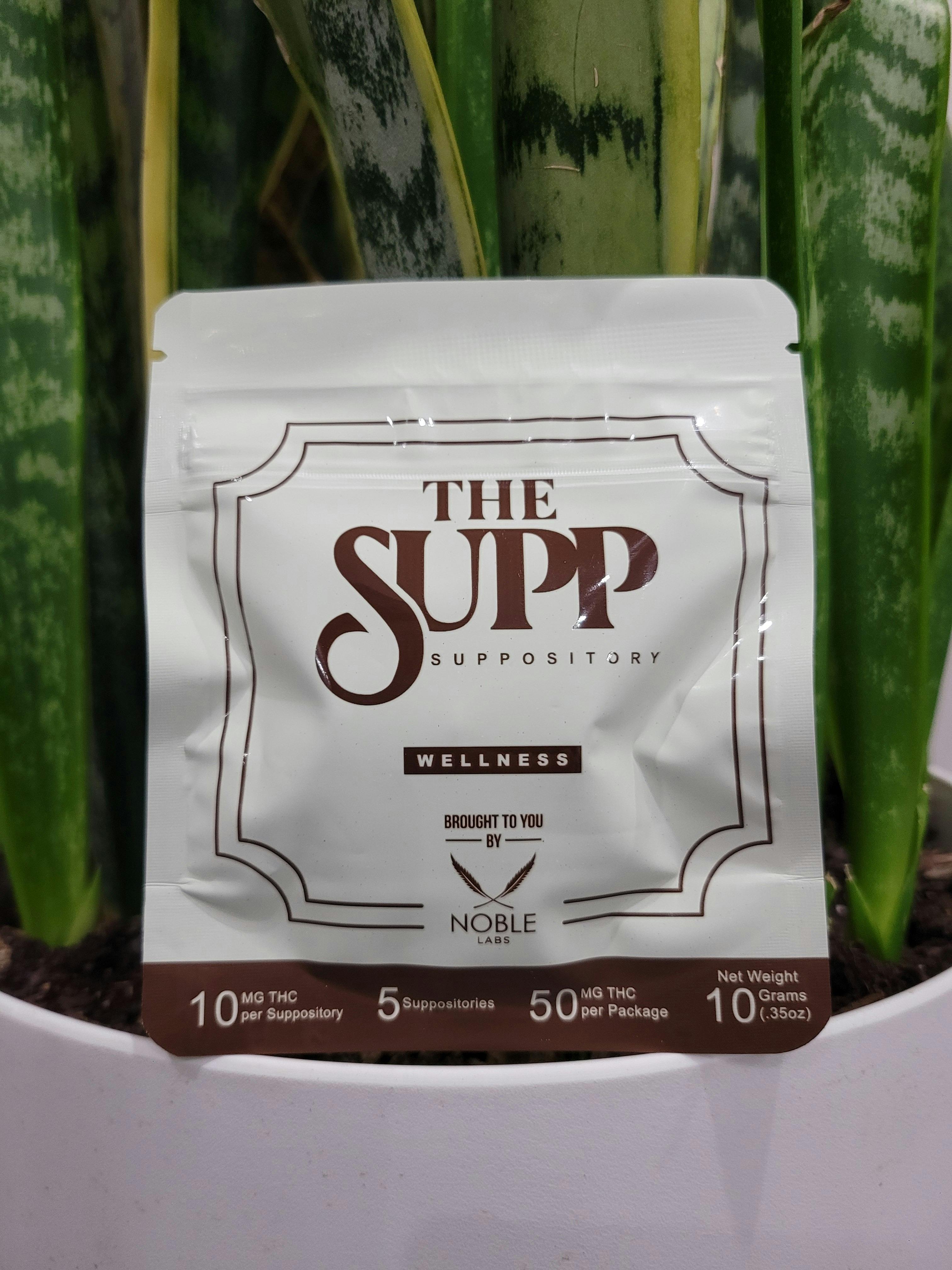 suppository tobacco Noble Labs - The Supp Suppository - 50mg 5-pack
