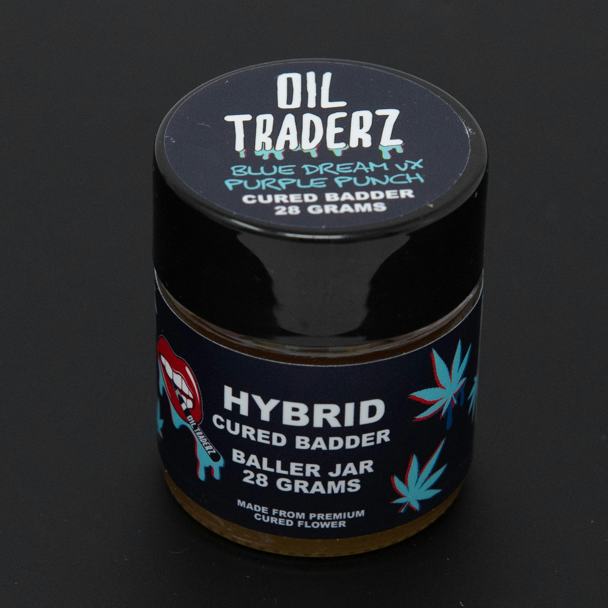 28g Rainbow Glue Cured Badder - Oil Traderz (Hybrid)