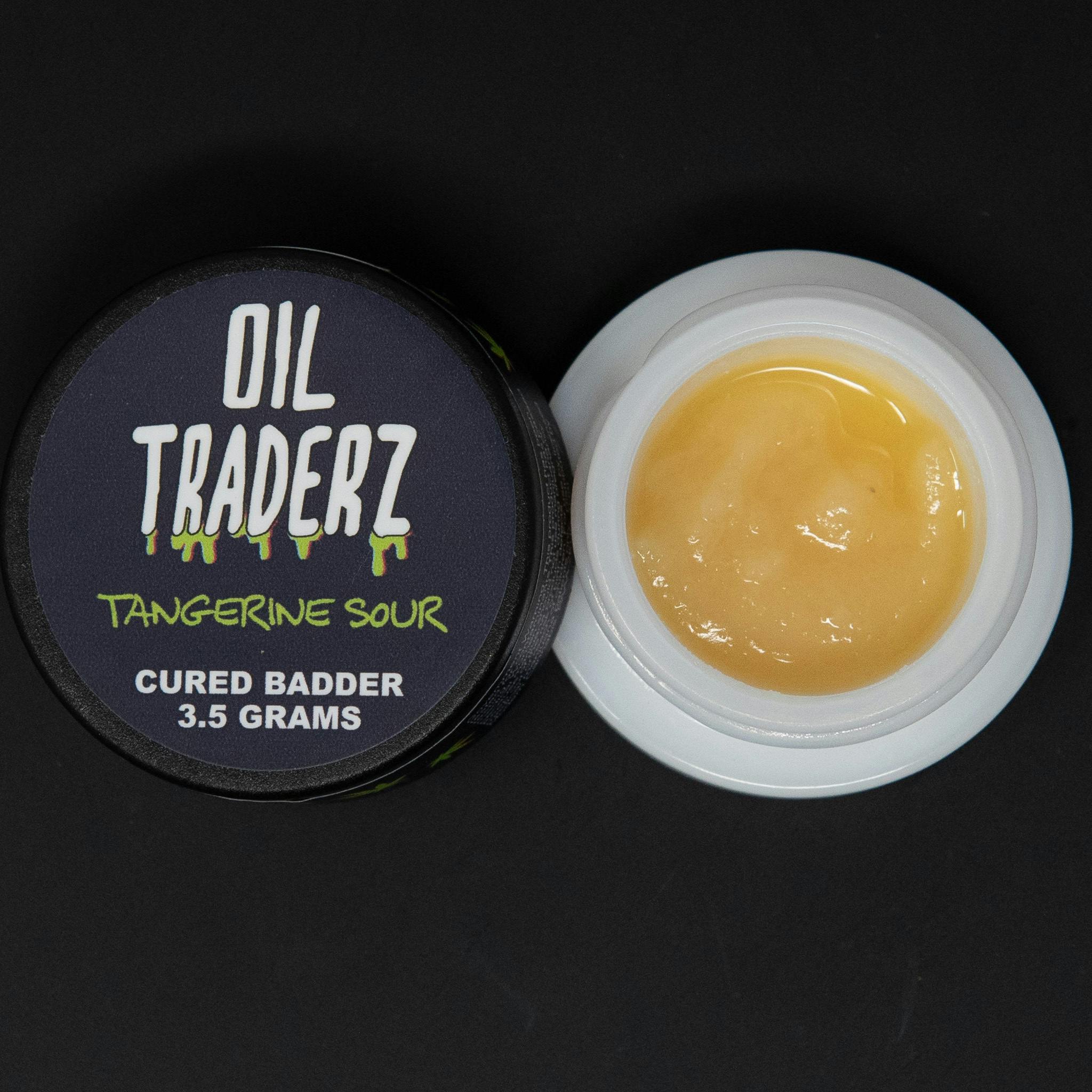 3.5g Tangerine Sour Cured Badder - Oil Traderz (Sativa) - Oil Traderz