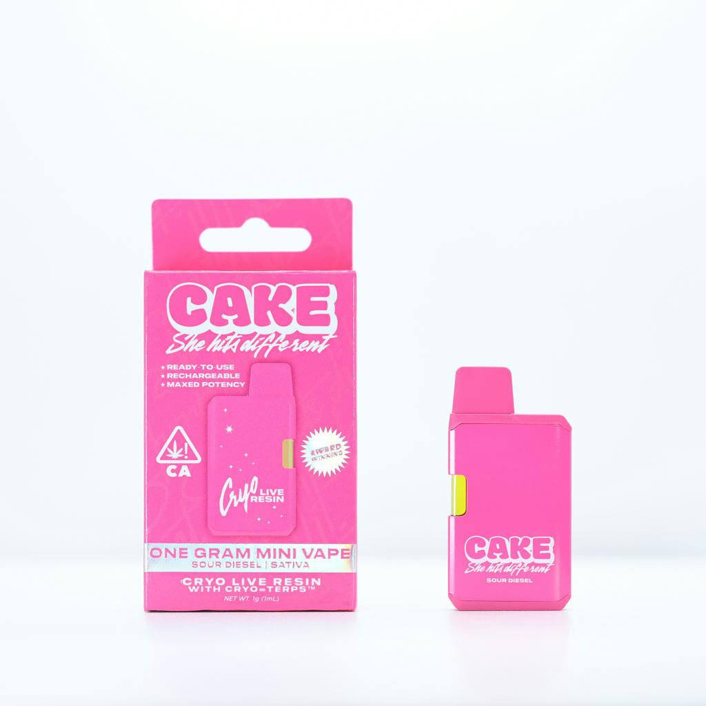 CAKE she hits different: Sour Diesel