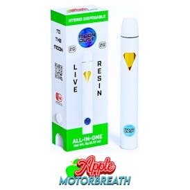 2G LIVE RESIN DISPOSABLE - APPLE MOTORBREATH - HYBRID