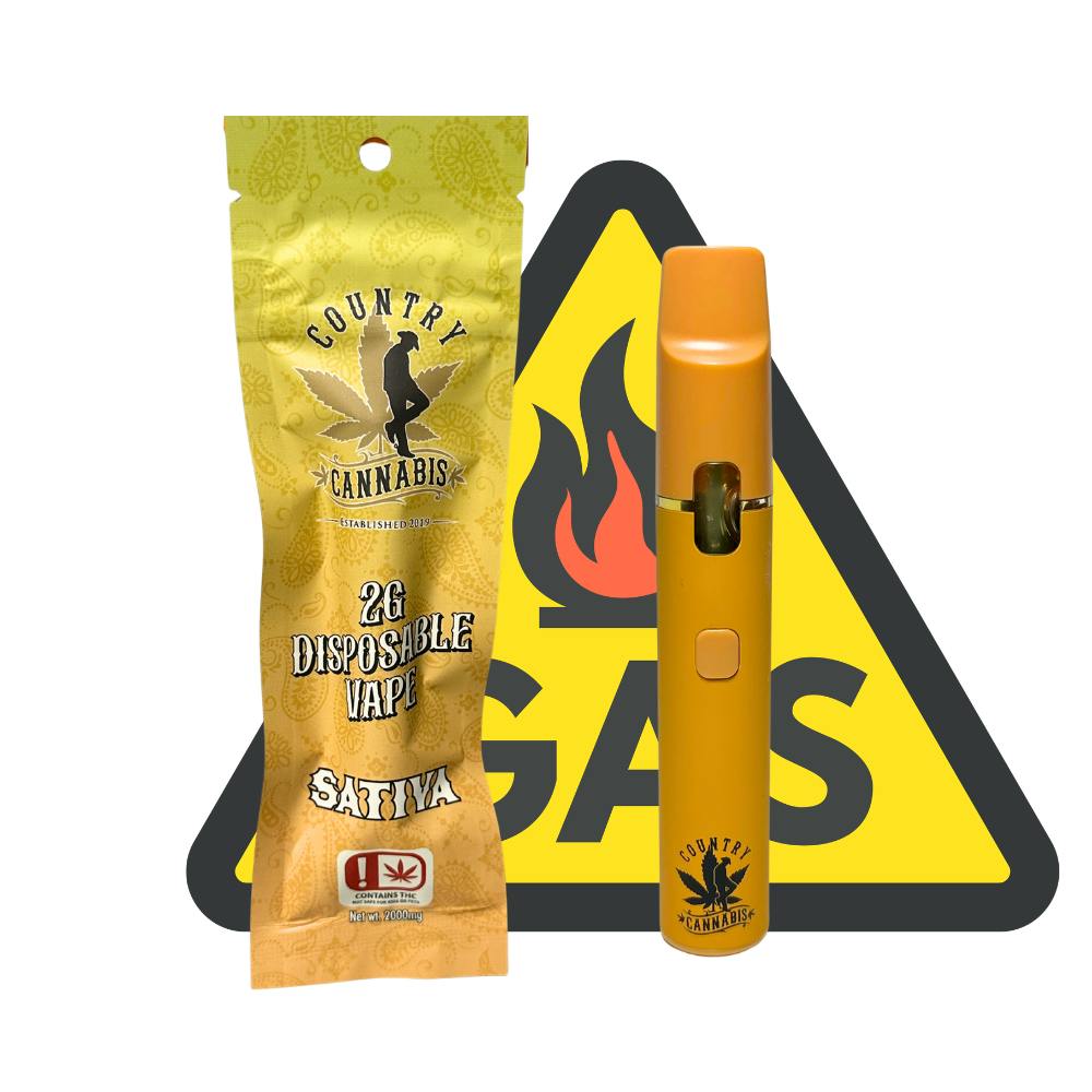 Sour Diesel | Vape | 2G - Country Cannabis