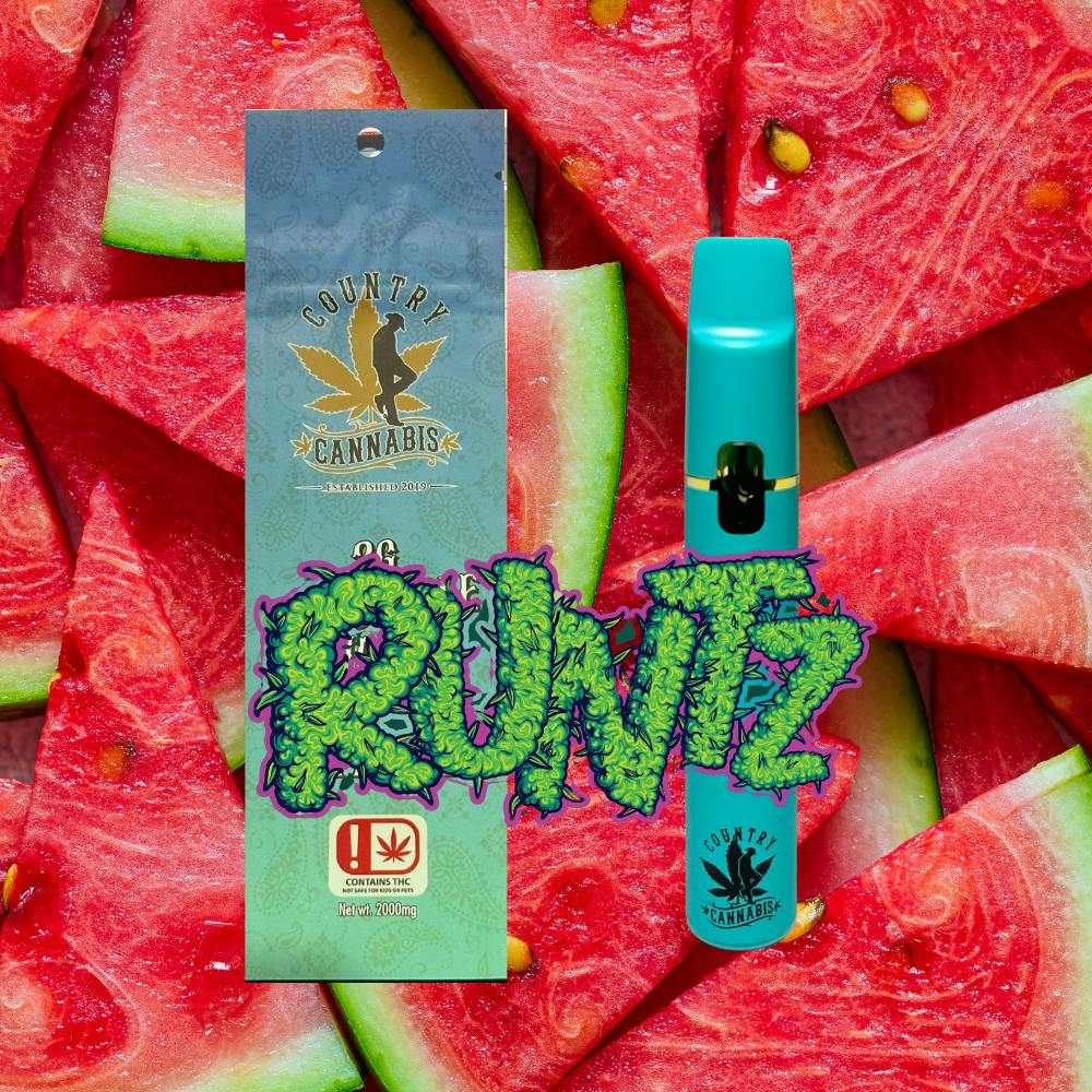 Watermelon Runtz | Vape | 2G - Country Cannabis