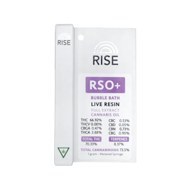 Rise RSO + Bubble Bath 1g