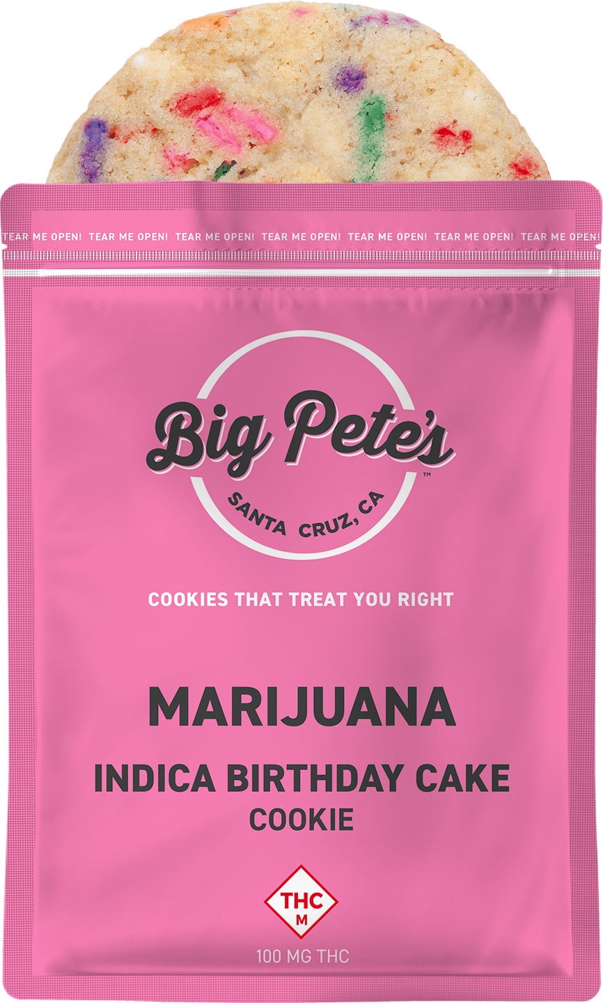 Big Pete's Treats | Birthday Cake Cookie | 100mg | Single by Big Pete's Treats