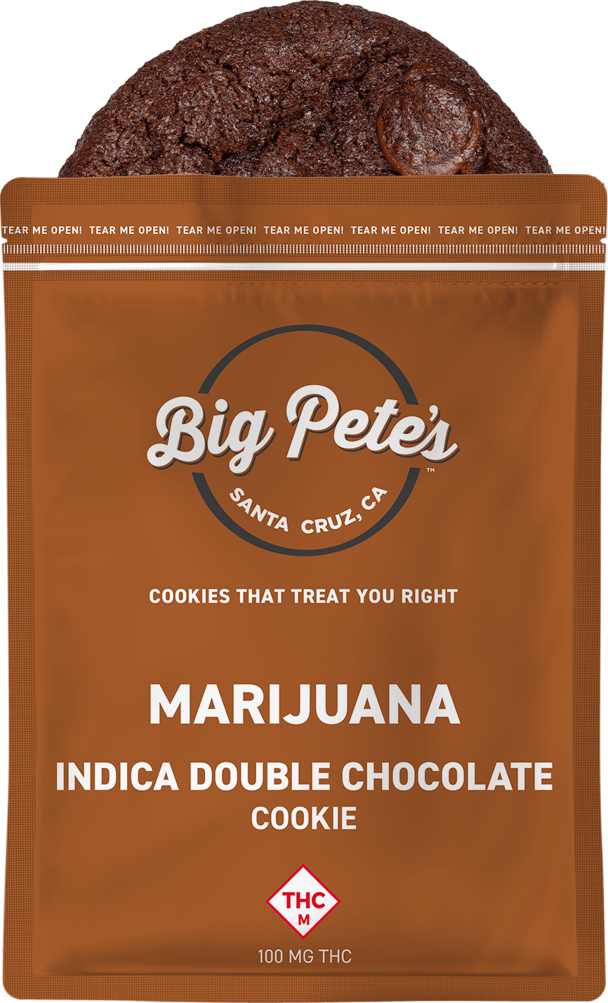 Big Pete's | Double Chocolate Chip Cookie | 100mg | Single by Big Pete's Treats