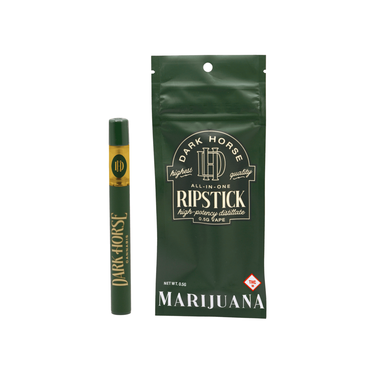 Jack Herer | 0.5g Live Resin All-In-One by Dark Horse Cannabis