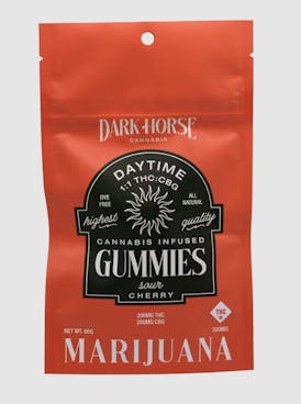 Sour Cherry | 200mg 1:1 THC:CBG Gummies