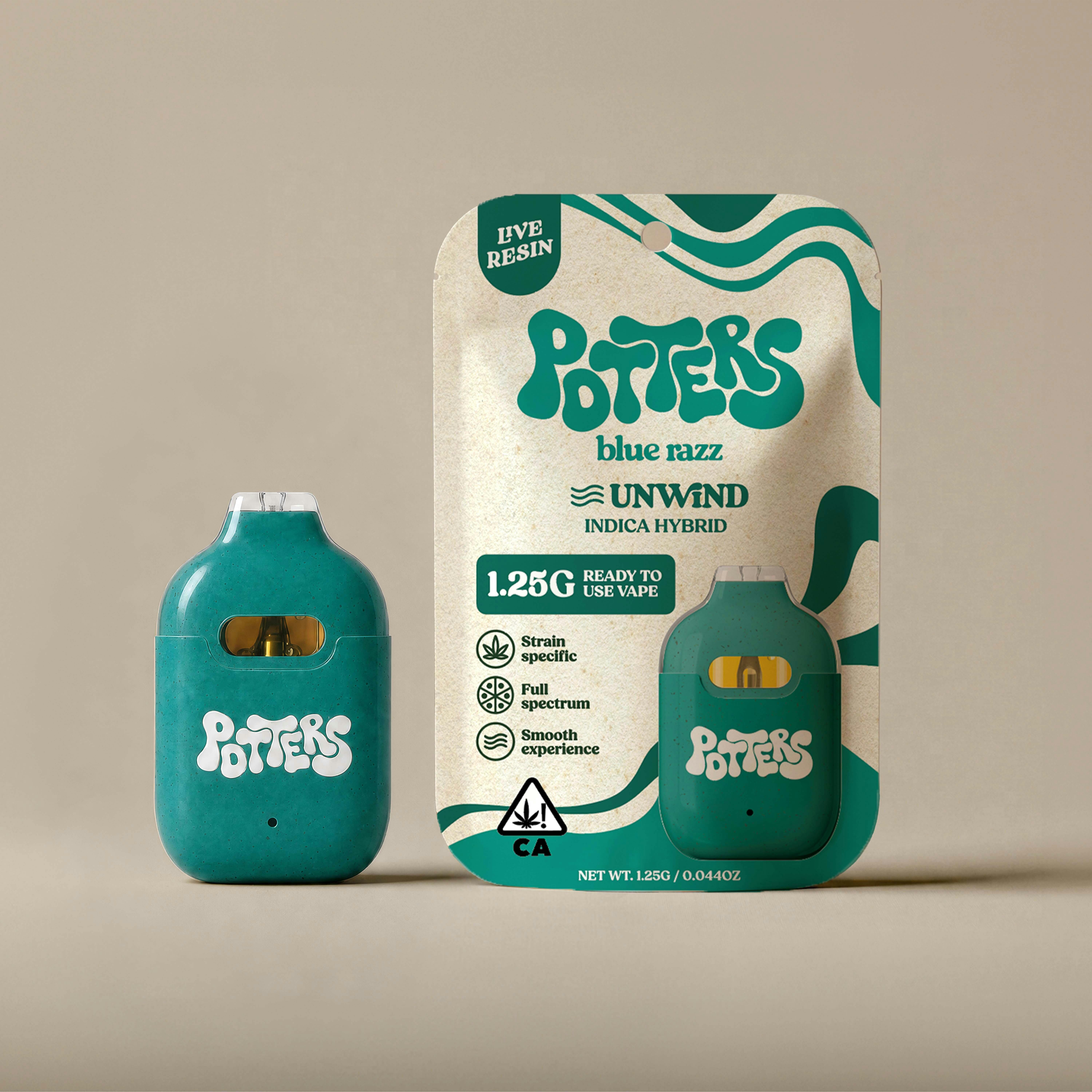 Potters: Blue Razz