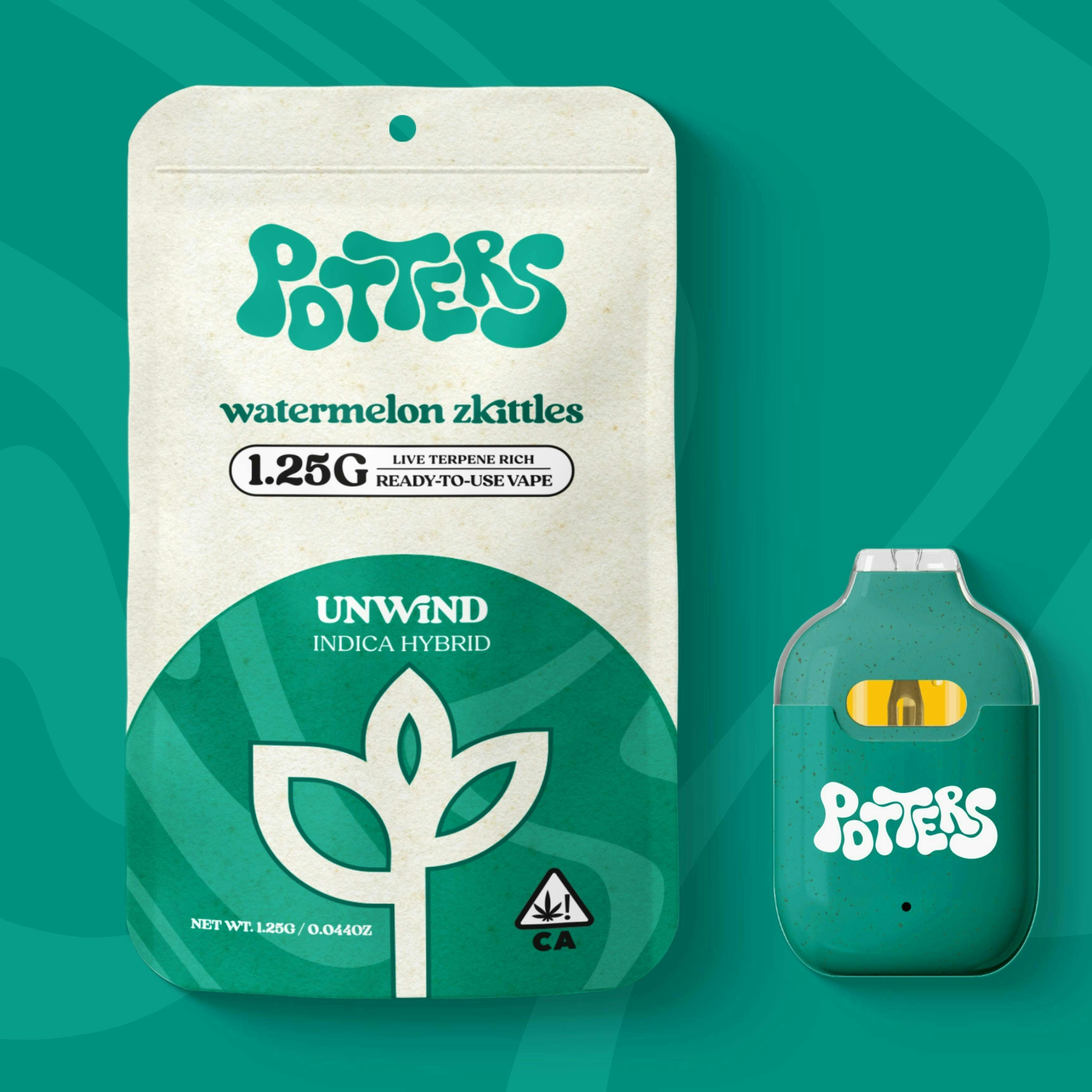 Watermelon Zkittles | Live Resin Disposable | 1.25g
