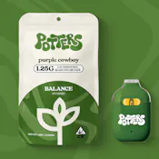 Potters - Purple Cowboy - Disposable - Vape 1.25G