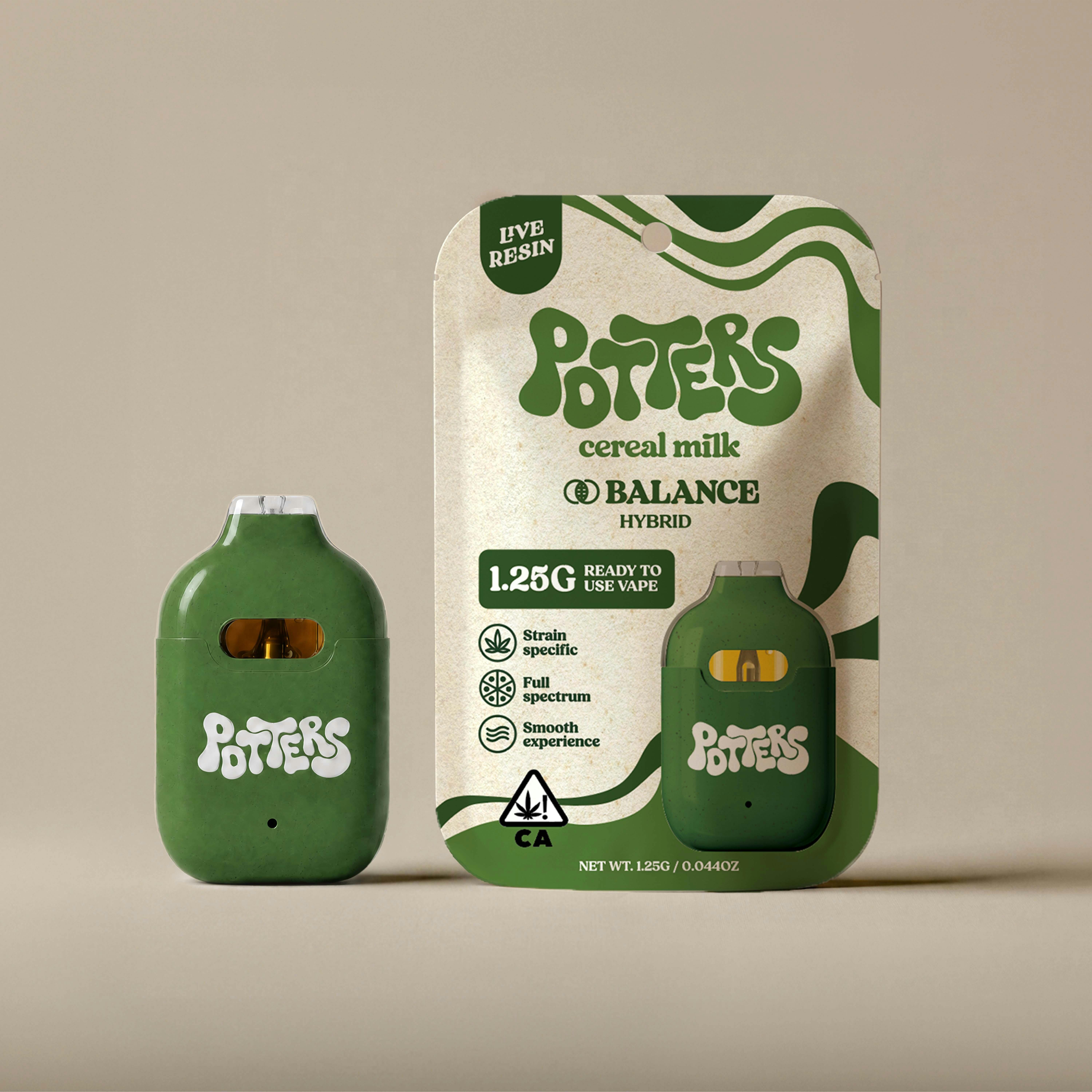 Potters: Cereal Milk